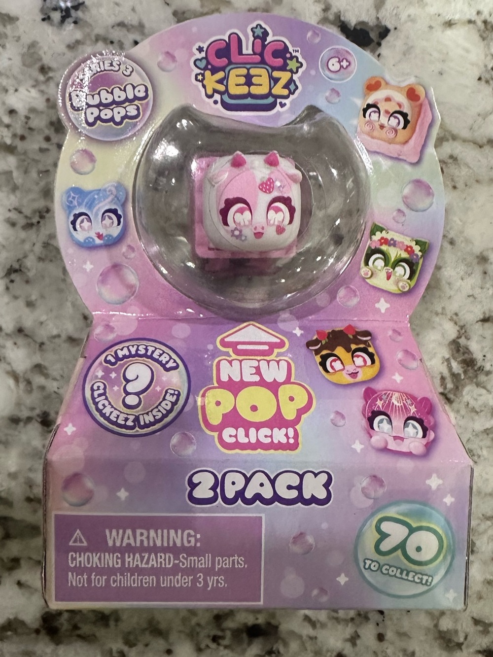 🫧✨ ClicKeez Series 3 Bubble Pops – 2-Pack! ✨🫧
